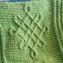 Celtic Interlaced Knot Blanket