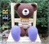 Huggy Bear Amigurumi Crochet Pattern