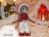 Doll Clothes - Outfit Christmas for teddy, cat