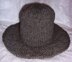 Broad brimmed monmouth cap