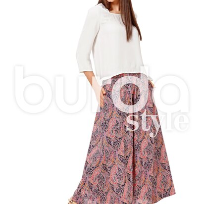 Burda Style Skirt B6586 - Paper Pattern, Size 6-20