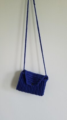 Dark blue handbag
