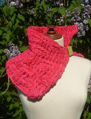 Pink Yoda Cowl