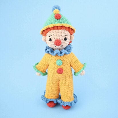 Clarence the Clown Amigurumi