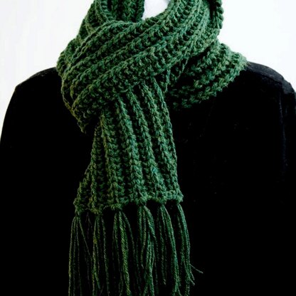 Dimensional Rib Scarf