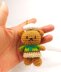 Mini Boris Bear Keychain Crochet Pattern| Amigurumi Bear| Beginner Crochet PDF| Cute Animal Keychain
