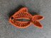 Bubble fish Hair Clip