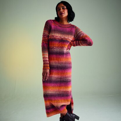 Sirdar 10712 Tall Poppies Dress PDF