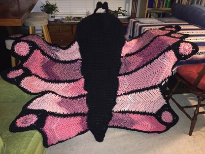 Hooded Butterfly Afghan