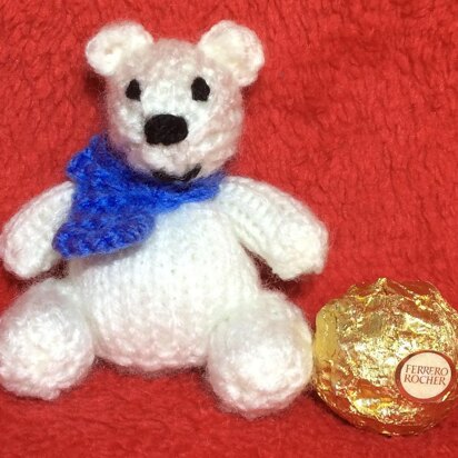 Christmas Polar Bear Ferrero Rocher Choc Cover