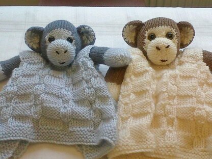 Monkey Buddy Comfort Blanket