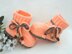 Pattern Knit Booties Merida