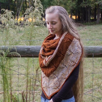 Where the Buffalo Roam Shawl