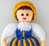 Finland National Costume Doll Knitting Pattern - Toy Knitting Pattern