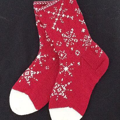 Snowflake Socks