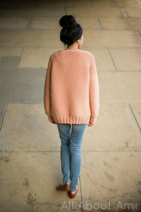 The Downtown Cardigan Knitting pattern by Stephanie Lau LoveCrafts