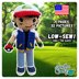 Ash Ketchum from Pokemon Crochet Pattern