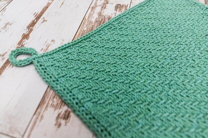 Woven Waves Dishtowel