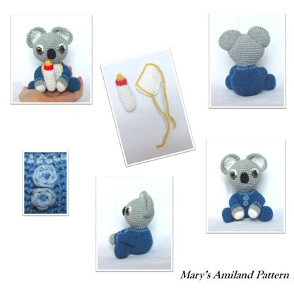Amigurumi Mom and Baby Koalas The Amis