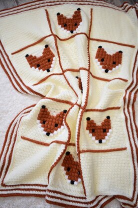 Foxyland blanket