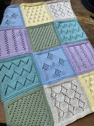 Lace Patchwork Blanket