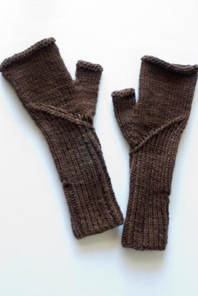 Spiral Staircase Mitts
