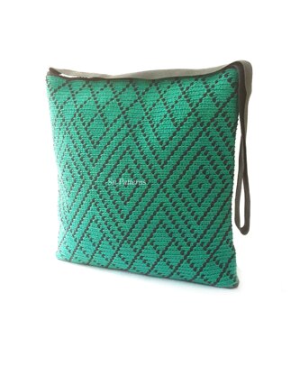 Mixed Diamonds Tapestry Crochet Bag Pattern