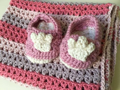 Princess Charlotte Baby Booties