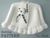 Knitting PATTERN Baby Cardigan Garter Stitch Baby Jacket Maria