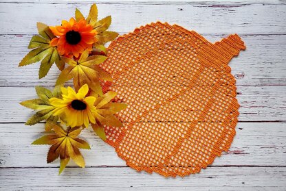 Pumpkin Doily