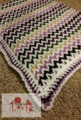 Chevron Illusion Blanket