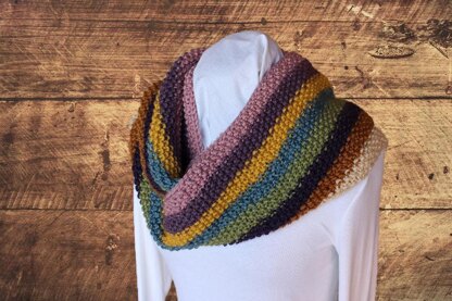 Long Striped Scarf