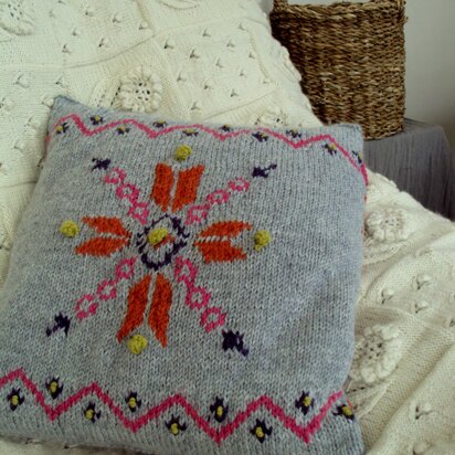 Snowflake Cushion Cover