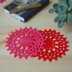 Pointy picot doily