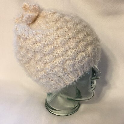 Fuzzy Yarn Cap