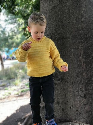 Darcy's yellow jumper