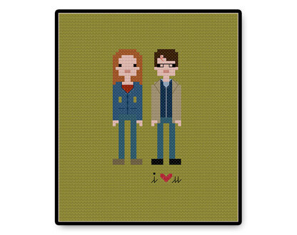 Harry and Ginny In Love - PDF Cross Stitch Pattern