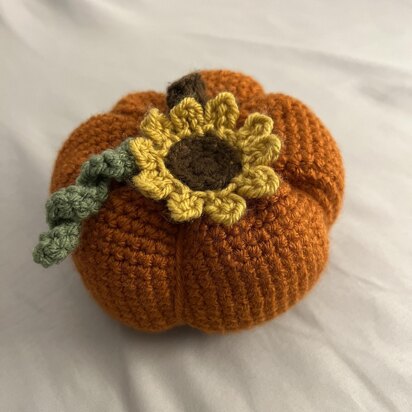 Rustic Pumpkin and Sunflower