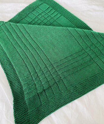 Crossed Corner Blanket