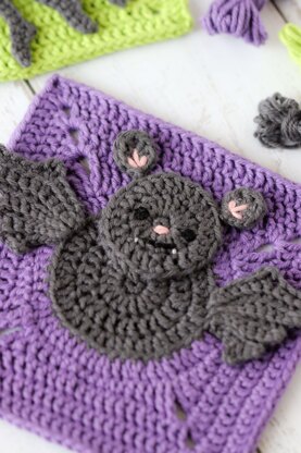 Bat Granny Square