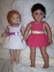 Scalloped Edge Dress Fits American Girl