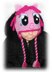 Pinkie Pie Pony Earflup Hat Crochet Pattern