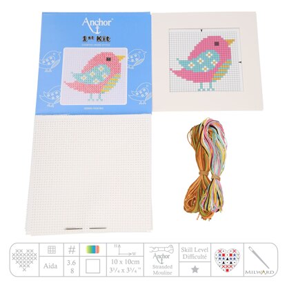 Anchor First Kit Bird Cross Stitch Kit