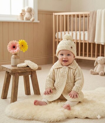 "Enchanted" 3 piece coat set