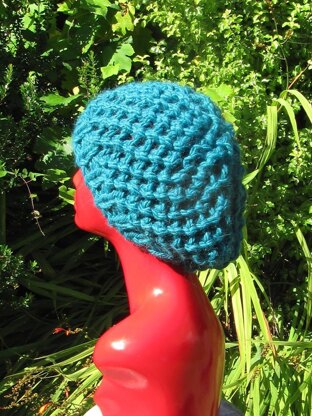 Superchunky Simple Lace Tam Slouch Hat