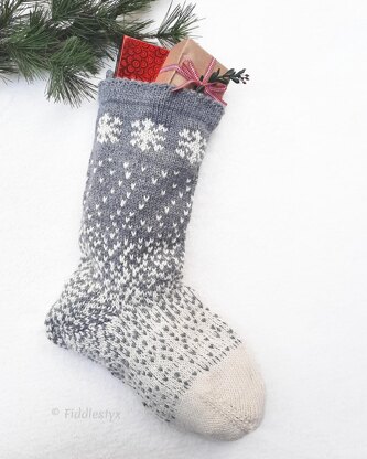 Snowfall Stocking