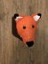 Fox Head Faux Taxidermy