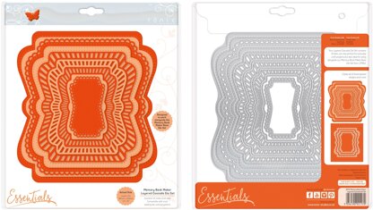 Tonic Studios Essentials Memory Book Maker Die Set - Layered Cascade