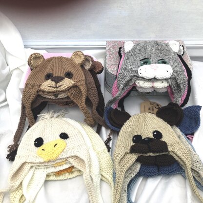 Animal Earflap Hats