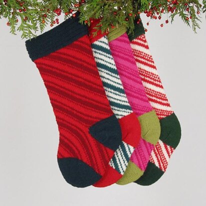 Candy Cane Christmas Stocking